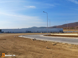 Draxlmaier construction site in Kavadarci Macedonia